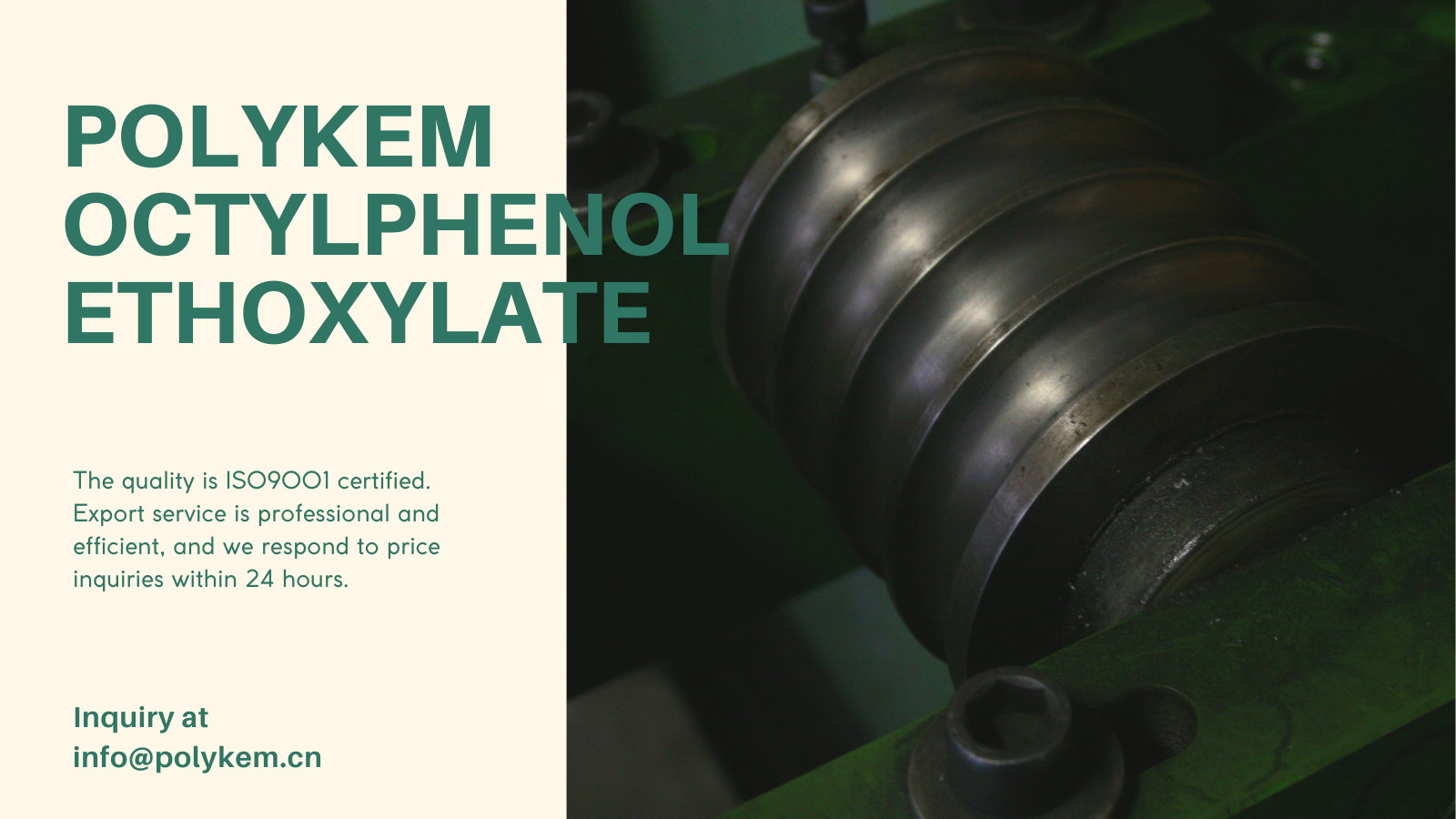 OPEO घुलनशील वा विलायक हो? Polykem को Octylphenol Ethoxylate को विशेषताहरु र अनुप्रयोगहरु
