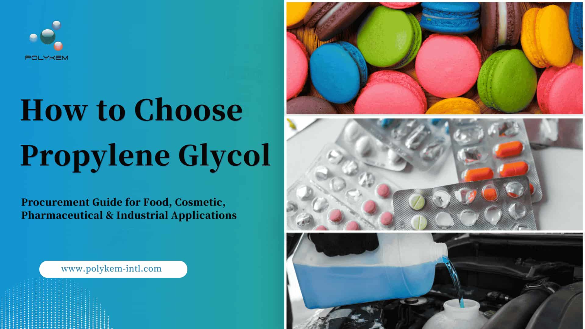 Propylene Glycol कसरी छनौट गर्ने: खाद्य, कस्मेटिक, औषधि र औद्योगिक अनुप्रयोगहरूको लागि एक खरीद गाइड